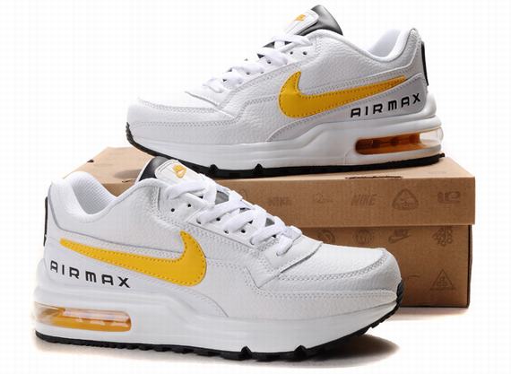 New Men\'S Nike Air Max Ltd Gold/ White